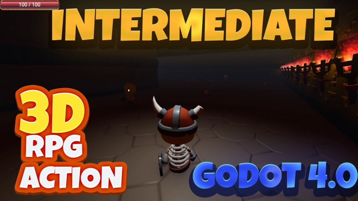 3D RPG Action Game Dev Tutorial in Godot 4.0 Course